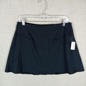 Old Navy Active Powersoft Skirt Womens Large Black Extra High Rise Go Dry Skort